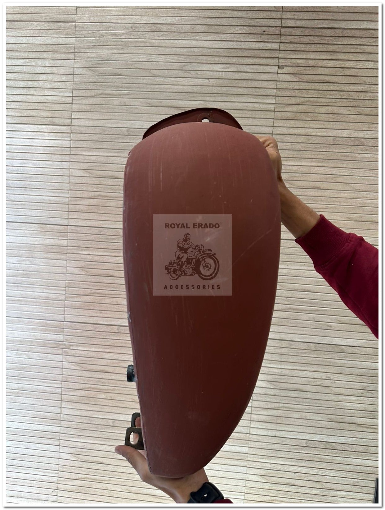 Royal Enfield Classic Electra Standard Bullet 350 Vintage G2 1962 Old Model Tank Capacity 18 To 20 Litters Big Size Tank Without Paint Raw