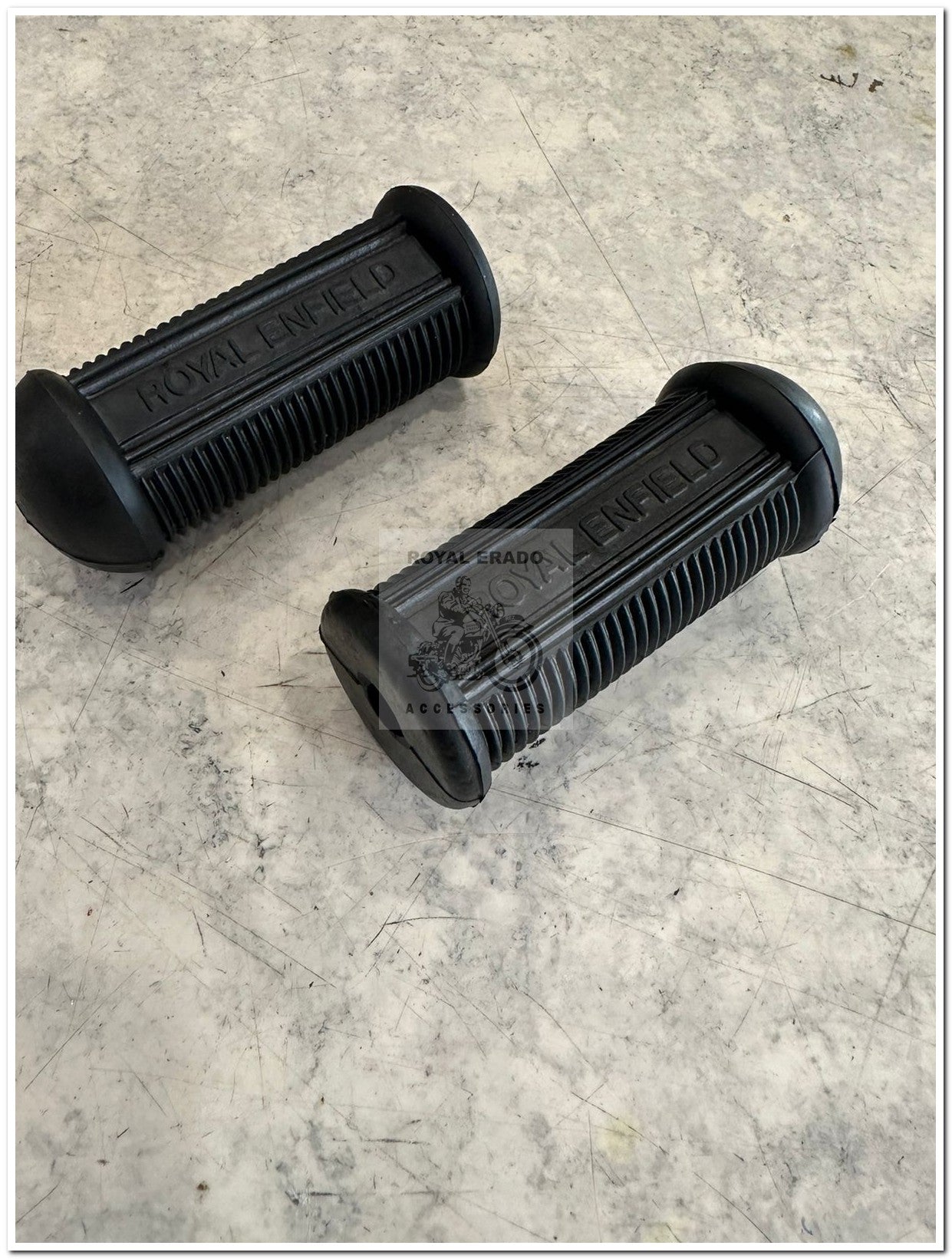 Royal Enfield Footrest Rubber For Vintage G2 1962 Old Model Bullet 350, Standard, Electra, And Classic