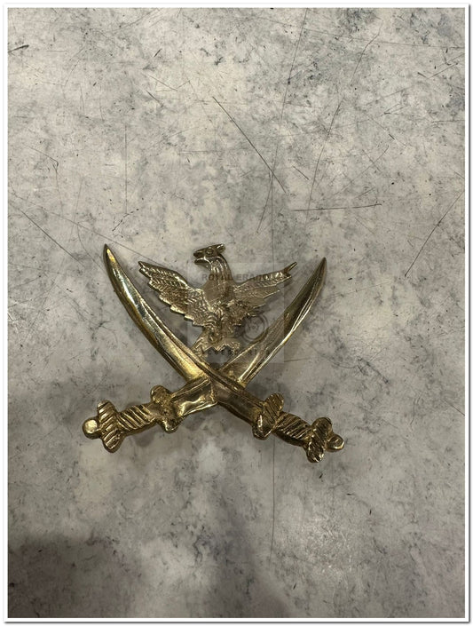 Royal enfield classic electra standard battalion reborn meteor 350 hunter 350 vintage g2 1962 old model bullet 350 brass talwar eagle monogram logo for battery cover , air filter box , tool box