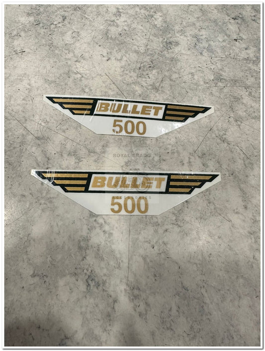 Royal enfield classic electra standard vintage g2 1962 old model bullet 500 cc sticker logo for tool box