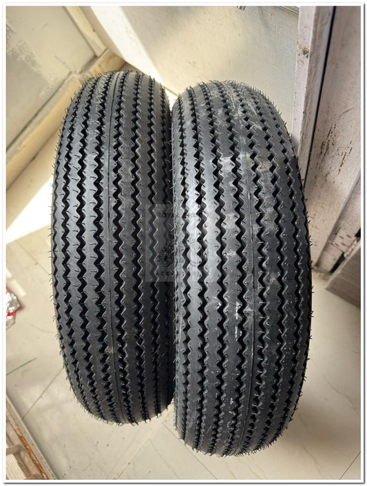 Royal Enfield bobber style balloon tyre in 16” for classic (BS3-BS4) Electra standard thunderbird vintage g2 162 old model bullet 350