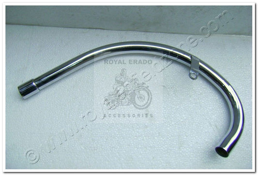 Royal enfield short electra  C type bend pipe for old model bullet 350 standard electra  ci engine cast iron engine