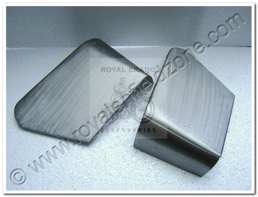 Royal enfield harley chopper bobber style side panel tool box without paint For classic electra standard thunderbird