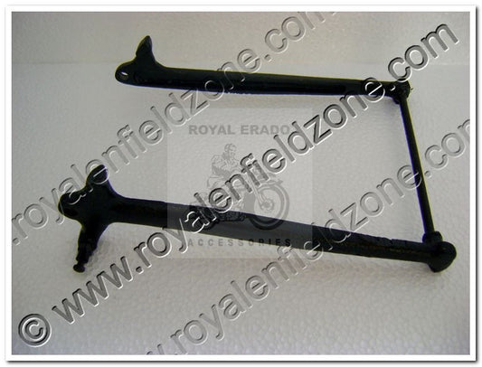 Royal Enfield Vintage G2 1962 old model standard bullet 350 cast iron engine ci engine rear center cycle stand.