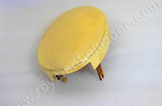 Royal enfield classic electra standard efi uce model engine oval air filter box cover in brass golden