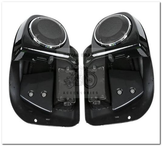 Harley Davidson super meteor 660 sm 650 meteor 350 lower fairing for leg guard with indicator and parking light and speaker slot fit to harley 883 harley street 750 harley fat boy harley rod street glide  Avenger Jawa