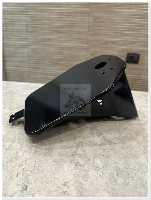 Royal enfield reborn classic battalion standard g2 1962 old model bullet standard 350 rear number plate complete black with broad stand