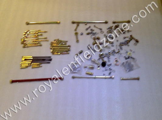 Royal enfield vintage g2 1962 old model bullet 350 standard full bike nut bolt kit