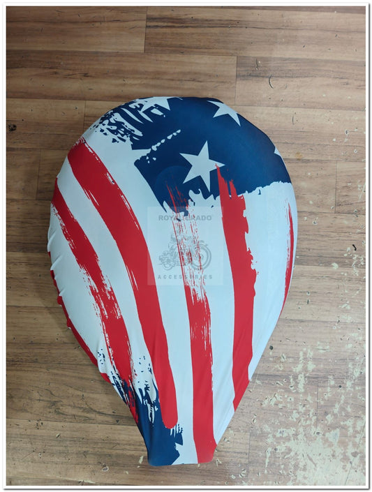 USA tank cover Harley style for Royal Enfield Super Meteor 650, Meteor 350 hunter 350 reborn classic battalion standard old model vintage g2 1962 Old Model Bullet 350.