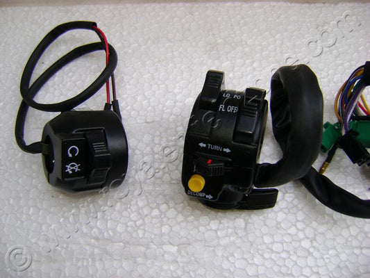 Royal enfield left and right handle bar  switch for standard electra classic ( indicator , horn and dipper switch engine on off switch )