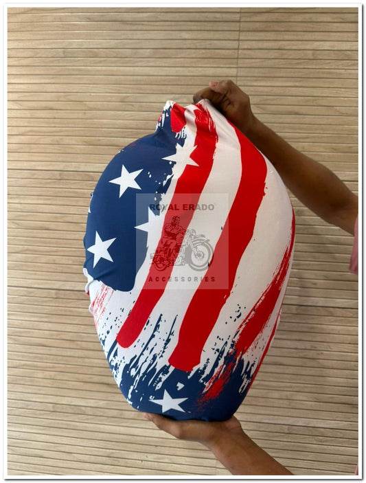 Royal Enfield Classic Electra Standard reborn Battalion Meteor 350 super meteor 650 short gun 650 hunter 350 and vintage 2 1962 old model bullet 350 tank cover with United States map US logo