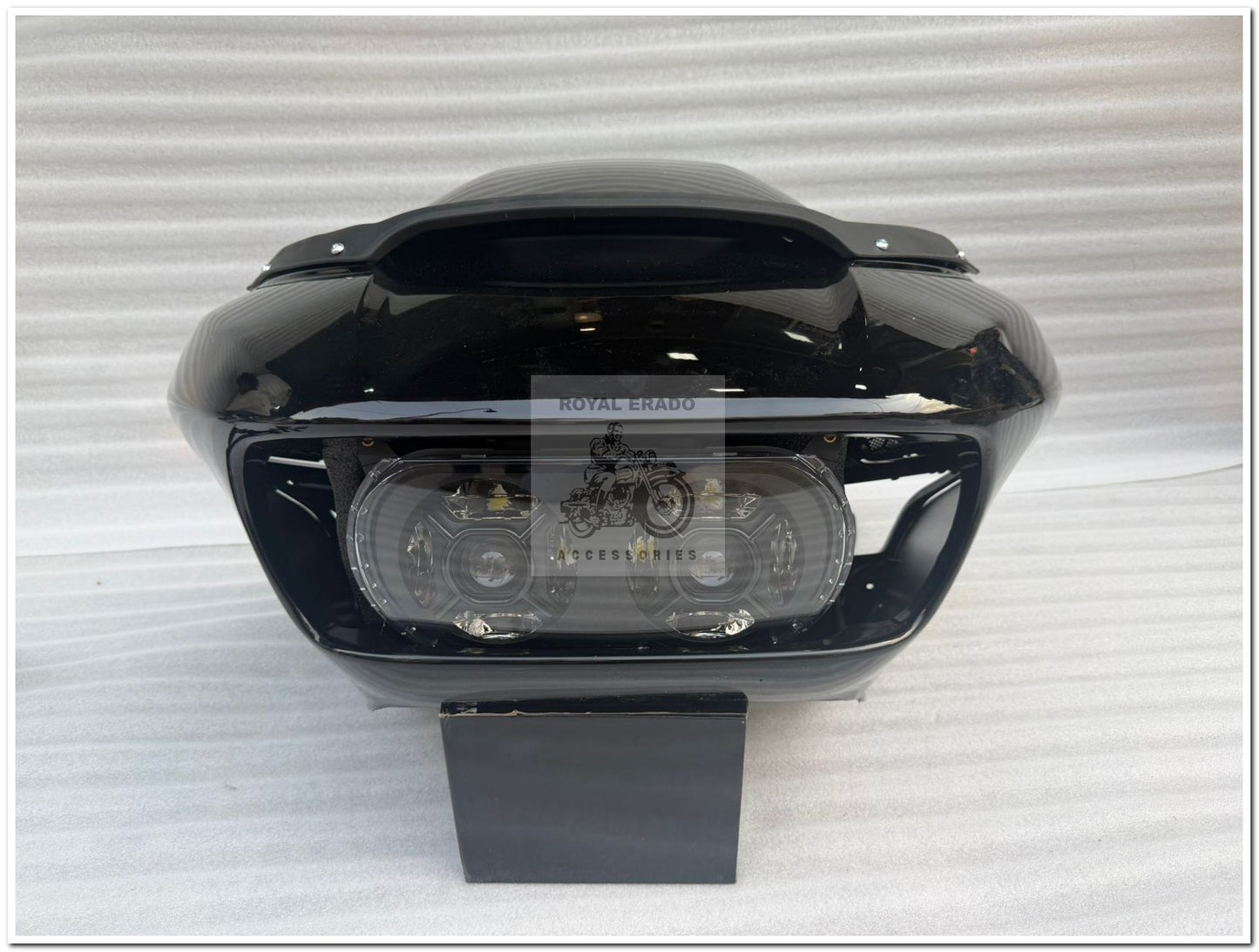 Harley glide windshield batwing for to Harley’s Davidson glide fat boy  and super meteor 650  Jawa perak and meteor 350