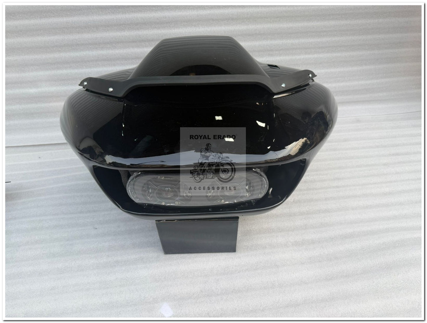 Harley glide windshield batwing for to Harley’s Davidson glide fat boy  and super meteor 650  Jawa perak and meteor 350