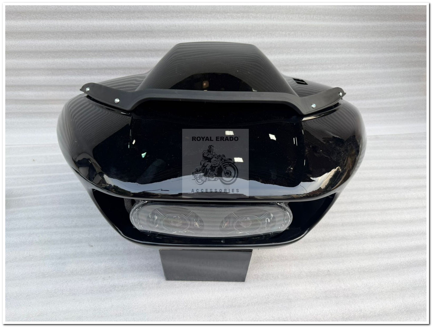 Harley glide windshield batwing for to Harley’s Davidson glide fat boy  and super meteor 650  Jawa perak and meteor 350