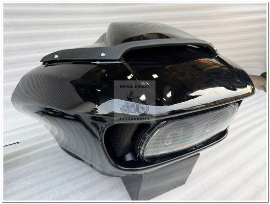Harley glide windshield batwing for to Harley’s Davidson glide fat boy  and super meteor 650  Jawa perak and meteor 350