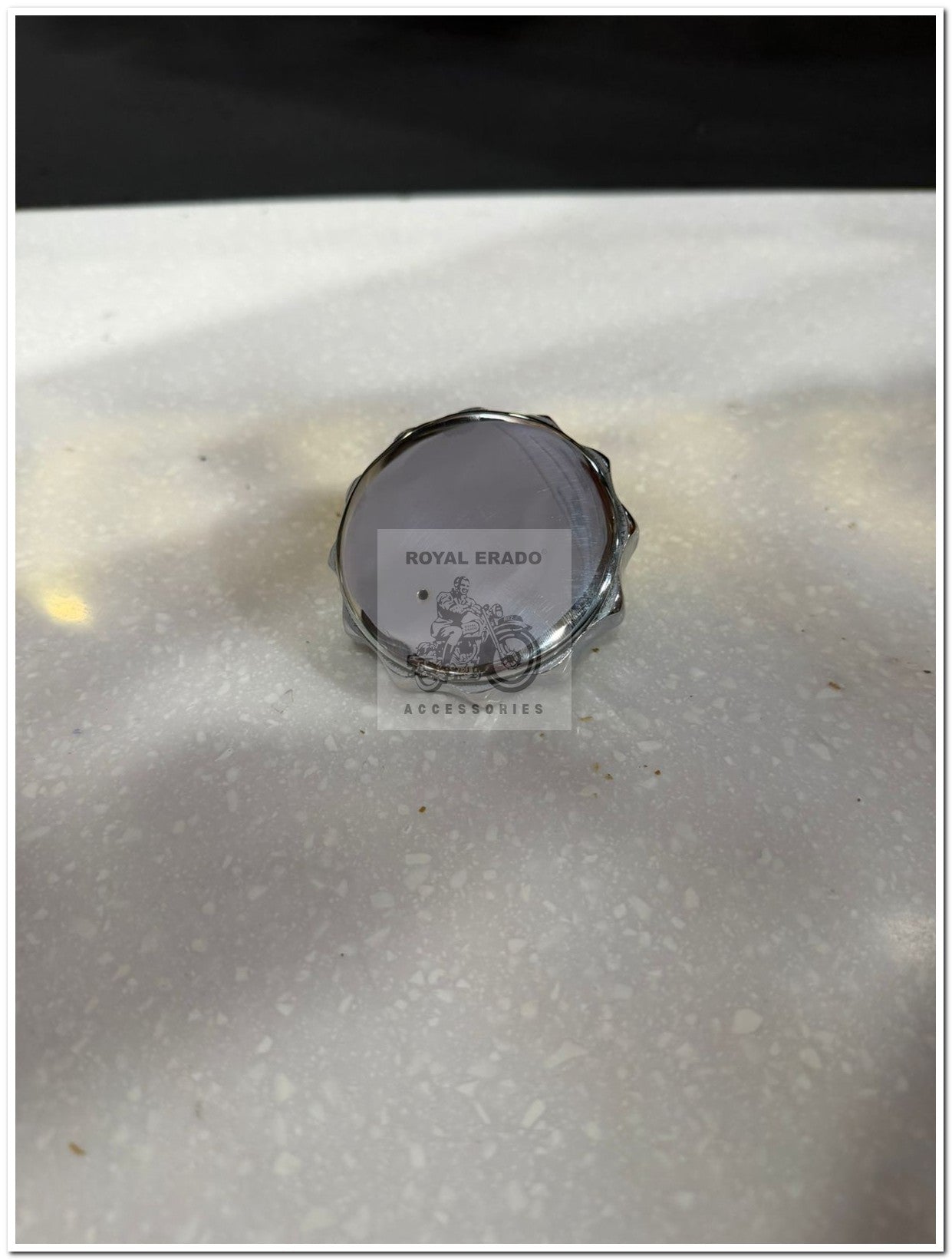Royal enfield old model tank cap in brass chrome without lock for vintage g2 1962 old model bullet 350 standard electra