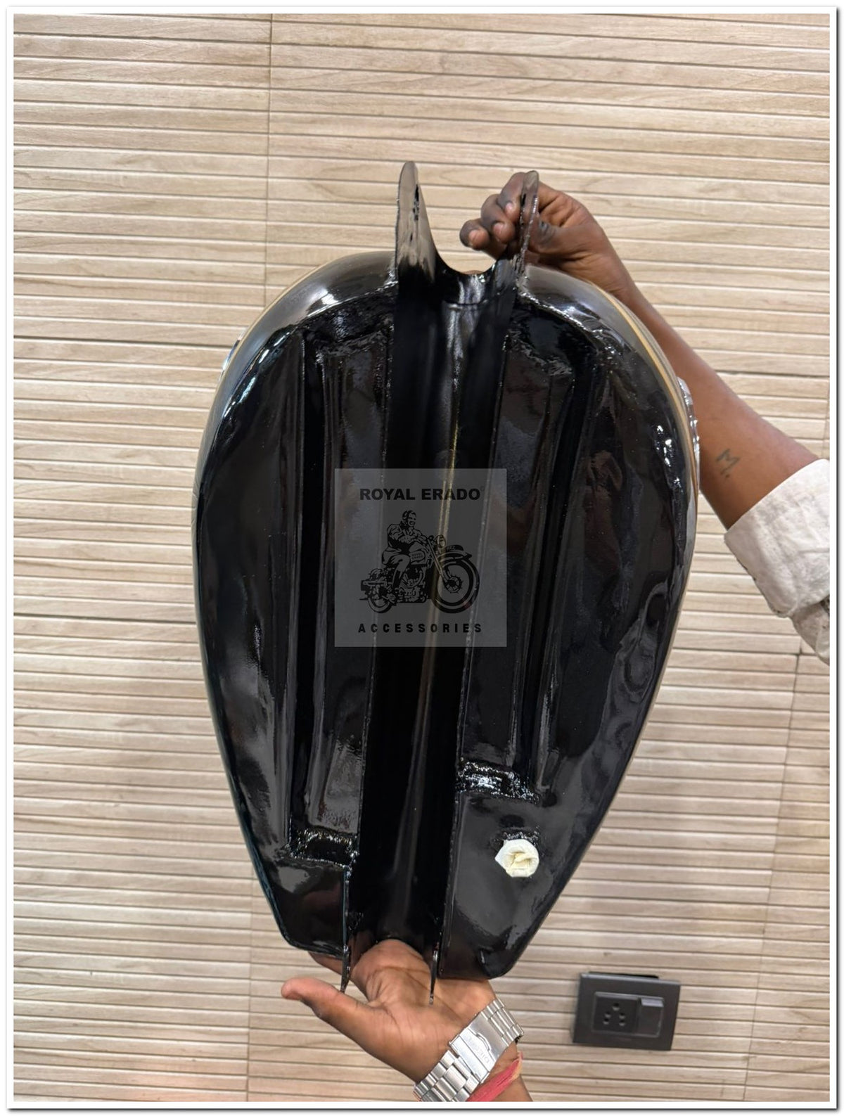 Royal enfield battalion standard design tank for old model classic electra standard before 2012 model with golden linning for vintage g2 1962 old model bullet 350