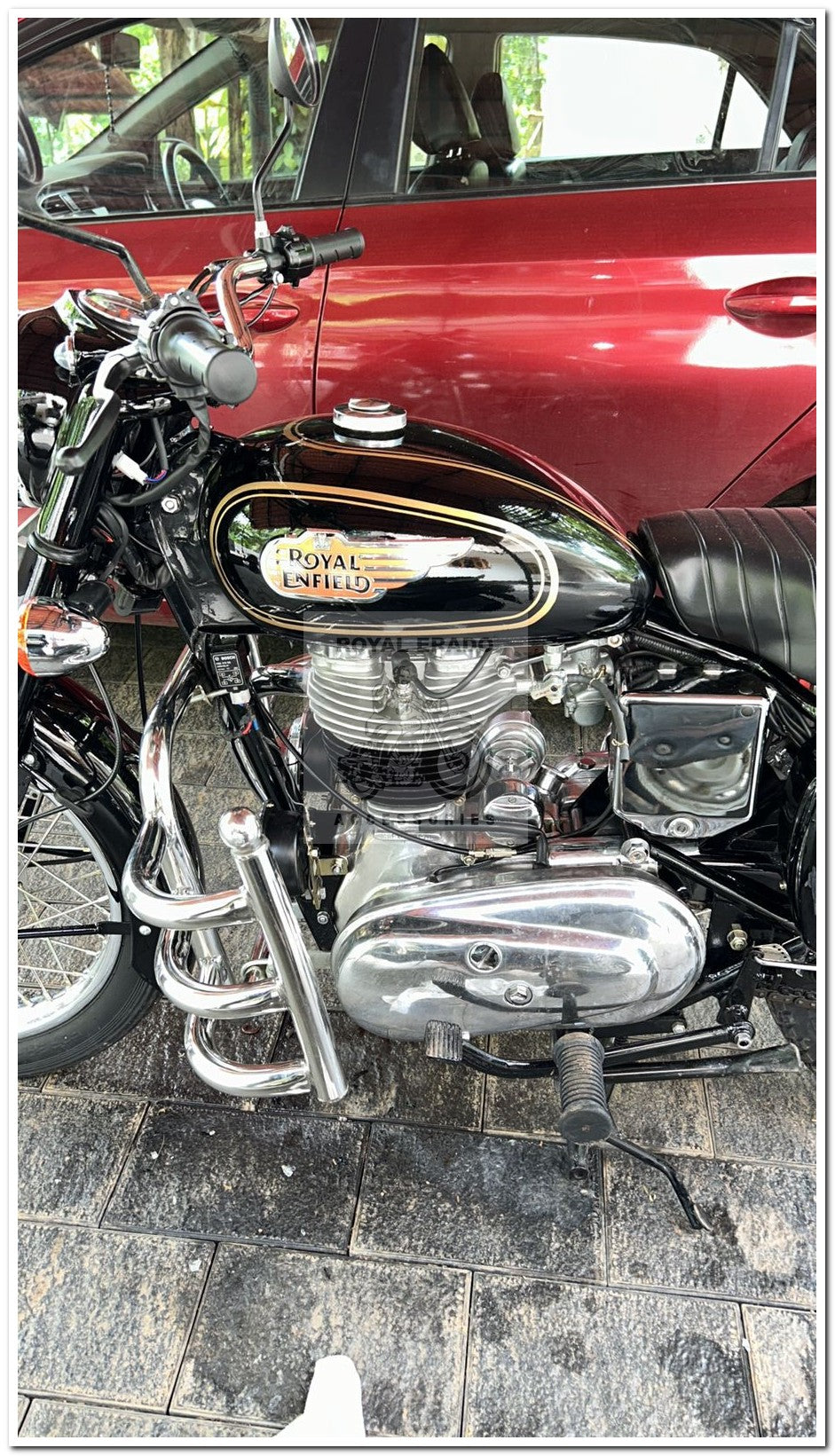 Royal enfield new standard battalion design tank for old classic electra standard vintage g2 1963 old model bullet 350