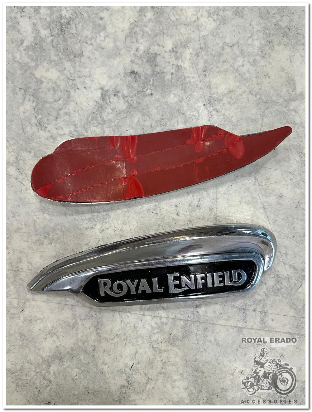 Royal enfield meteor 350 monogram sticker fit to all classic electra standard thunderbird