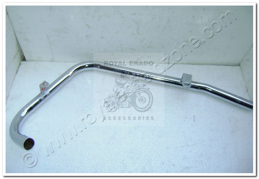 Royal enfield left and right side L -type  bend pipe for double boar head silencer for old model bullet 350 standard ci engine cast iron engine
