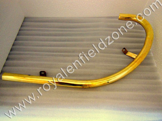 Royal Enfield brass bend pipe long C-type for old model vintage g2 1962 bullet 350 cast iron engine ci engine standard 350.