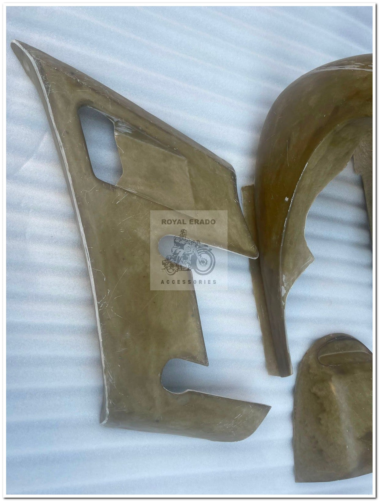 Royal enfield continental gt 650 fiber fairing kit to convert to sports bike look and old vintage style look