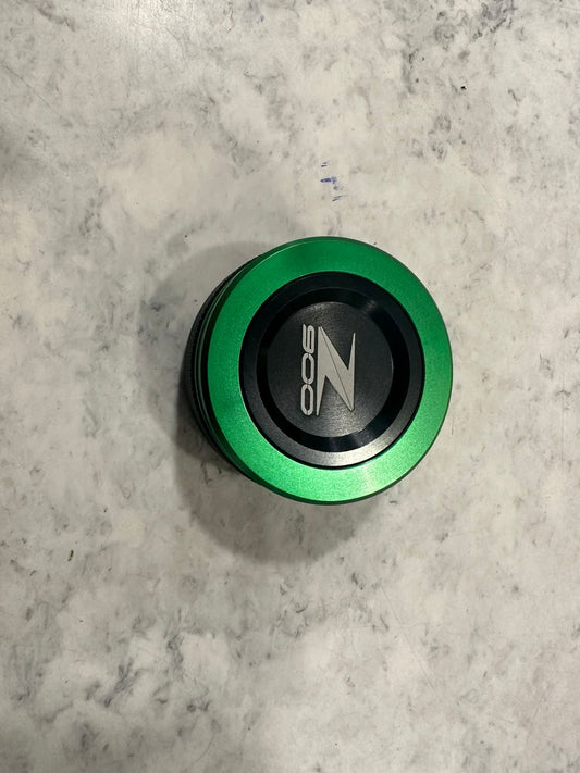 CNC Aluminium Brake Fluid Reservoir Cap Cylinder Cover for Kawasaki Z900 (green)