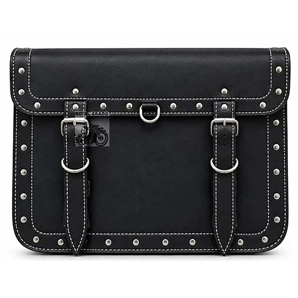Royal Enfield Classic Electra Standard Reborn Classic Battalion Standard Universal Side Bag In Black