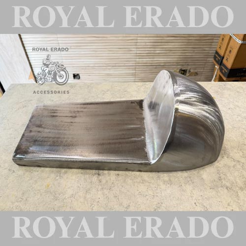 Cafe Racer Style / Gt-650 Style Rear Seat Plate Cowl For Royal Enfield Classic Electra And Standard Pulsar Splendour And Rx-100 And Honda Shine