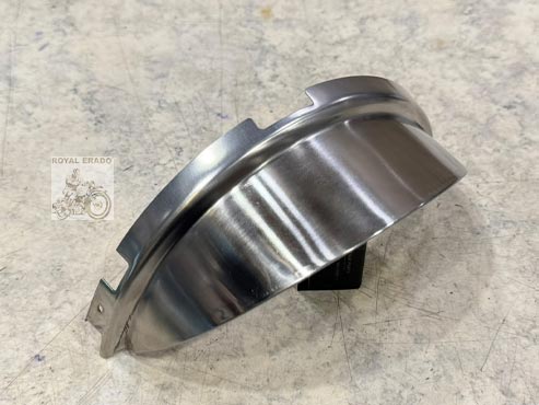 Royal Enfield Reborn Classic, New Standard Battalion Headlight Cap Shade In Ss Chrome