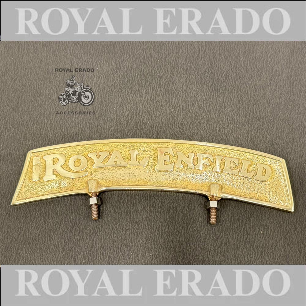 Front Mudguard Number Plate For Royal Enfield Classic Electra Standard Vintage G2 1962 Old Model Bullet 350 Meteor 350 Classic 650 Twin Standard 650 Twin Shotgun Goan Classic