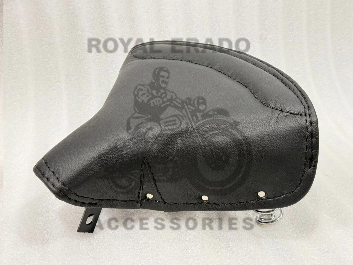 Royal Enfield / Bsa Vintage G2 1962 Old Model Bullet 350 Front Seat With Leather Cover And Spring For Standard & Electra (Arjun Reddy / Kabir Singh Seat)