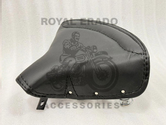 Royal Enfield / Bsa Vintage G2 1962 Old Model Bullet 350 Front Seat With Leather Cover And Spring For Standard & Electra (Arjun Reddy / Kabir Singh Seat)