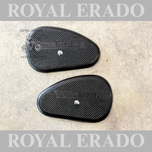 Vintage G2 1962 Old Model Bullet 350 Knee Pad With Royal Enfield India Written For Standard Electra Classic