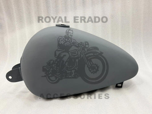 Round Bobber Style Harley-style Tank For Royal Enfield Classic Electra Standard Vintage Retro Style Tank