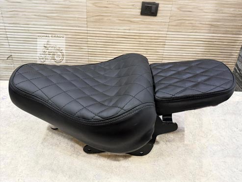 Royal Enfield Bobber Style Folding Seat For Classic Electra Standard Thunderbird Reborn Classic Battalion Standard