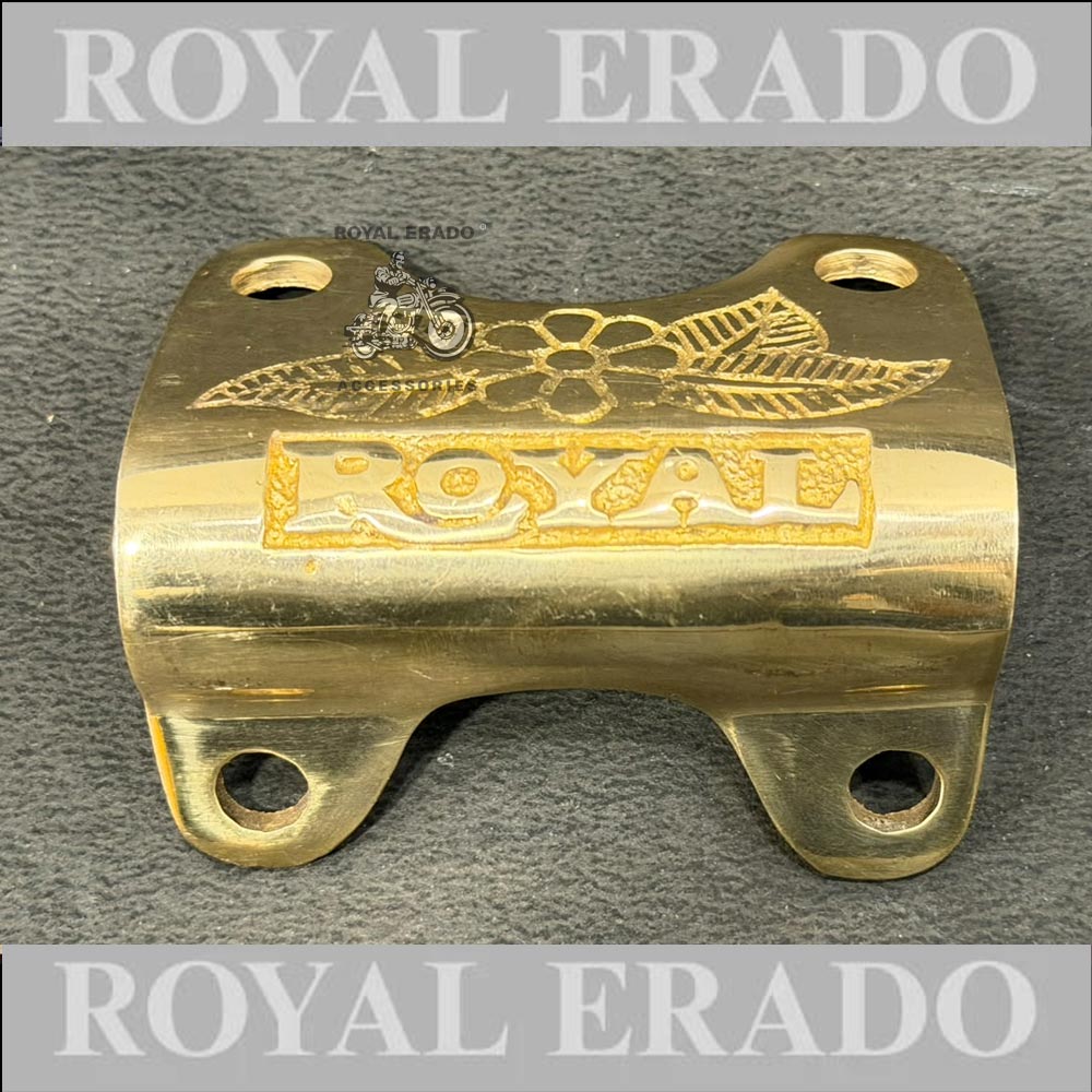 Brass Handle Clamp For Royal Enfield Classic Electra Standard Vintage G2 1962 Old Model Bullet 350
