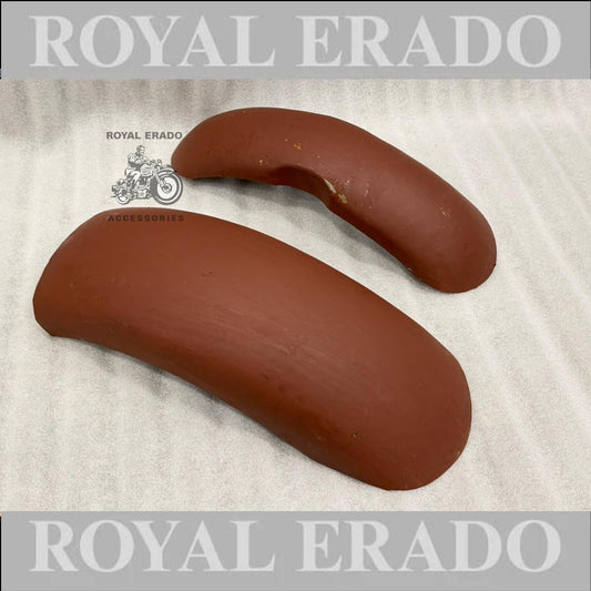 Harley-davidson Bobber-style Short Mudguard For Front 110 Tyre & Rear 150 Tyre For Classic Electra Standard
