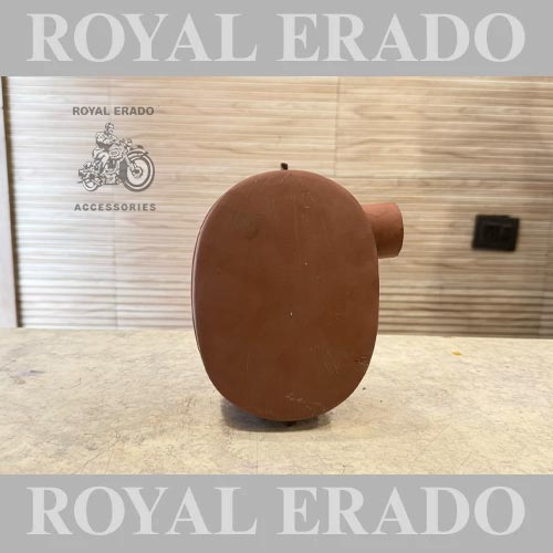 Oval Air Filter Box For Vintage G2 1962 Old Model Bullet 350 For Cast Iron Engine Standard 350 Electra 350 (CI Engine )