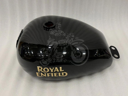 Royal Enfield Electra Black Tank Magic Black For Royal Enfield Bs-3, Bs-4 After 2014 Model