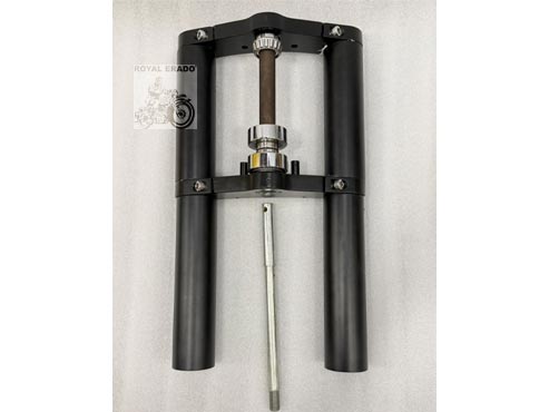 Royal Enfield Classic Electra Standard Thunderbird Black Front Broad Fork ( Broad Shocker ) For Broad Tyre Up To 150 Number Tyre