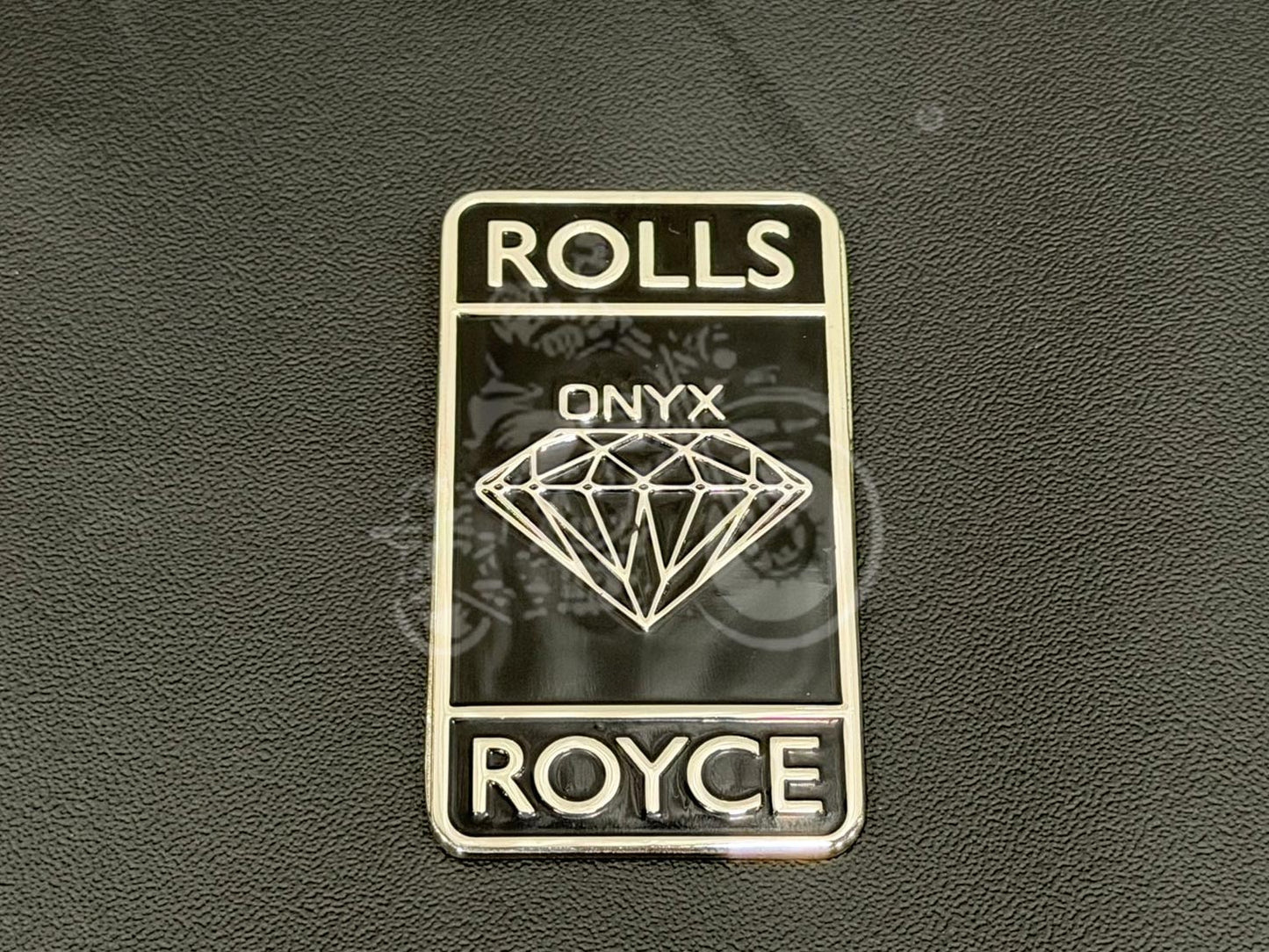 Car Emblem For Rolls-royce, Letter Emblem Grill Trunk Badge Stickers, Exterior Decorations Accessories
