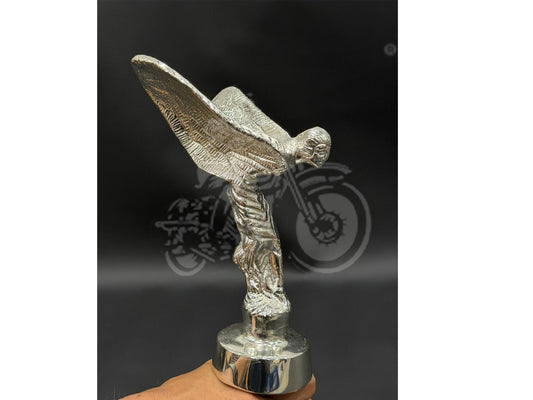 Rolls-royce Mascot Phantom Car Logo Spirit Of Ecstasy For Front Mudguard Of Royal Enfield Classic Electra Standard Battalion Reborn Classic Emerald Green Super Meteor Vintage G2 1962 Old Model