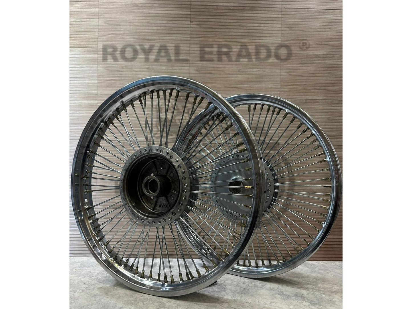Rx100, Rx135, Crux Multi-spoke 72 Spoke Wheel Rim In Chrome (18" Wheel Rim )