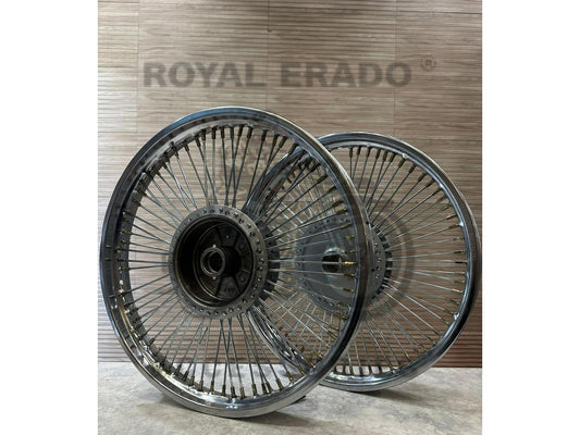 Rx100, Rx135, Crux Multi-spoke 72 Spoke Wheel Rim In Chrome (18" Wheel Rim )