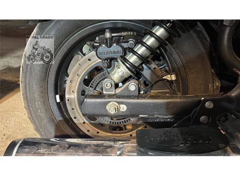 Lowering Kit For Royal Enfield Super Meteor 650 To Lower The Height Of The Bike