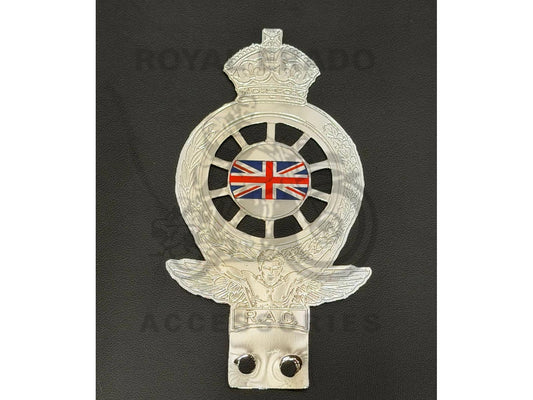 Vintage Bsa Norton Triumph Royal Enfield Vintage G2 1962 Old Model Bullet 350 Crown British England Rac Badge Emblem / Royal Automobile Club Badge