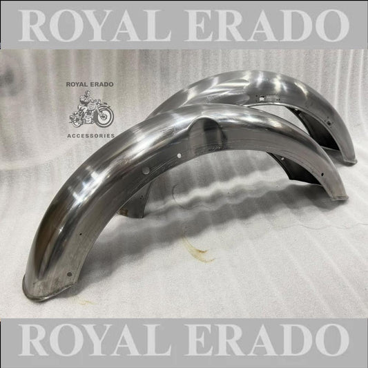 royal enfield classic front and rear mudguard bumper without paint