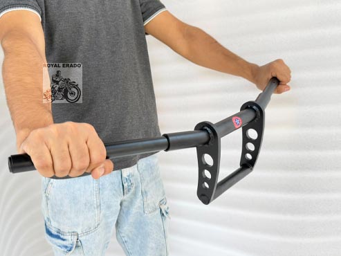 Harley Style Bobber Chopper Style Straight Rod Handle Bar For Reborn Classic Battalion Standard, Classic Electra Standard, Thunderbird Meteor 350 Hunter 350