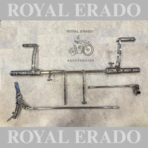 Royal Enfield Front Brake System For Classic Electra Standard To Extend Gear And Brake Extender In Chrome